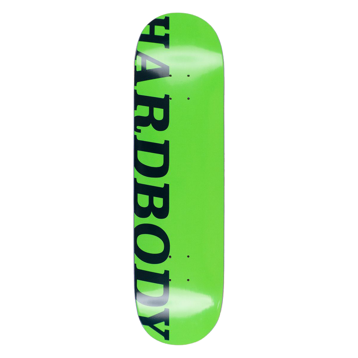 Hardbody Logo Board 8.5 (Neon/Black) After Hours Skateshop