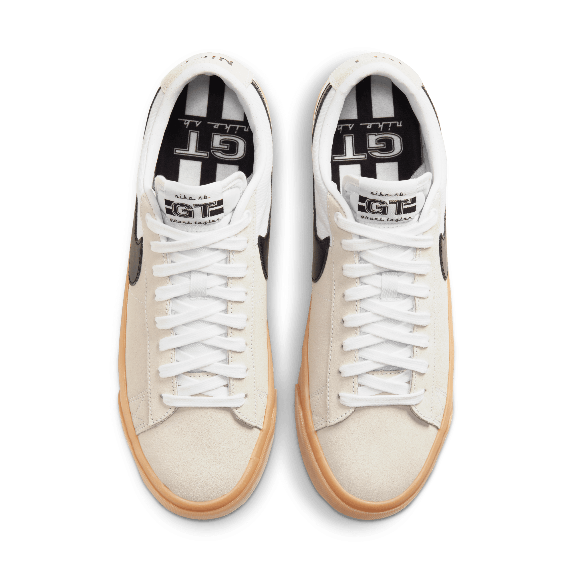 Nike sb blazer low gt black wheat white online